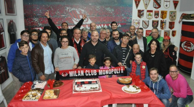 INAUGURATA LA NUOVA SEDE DEL MILAN CLUB MONOPOLI