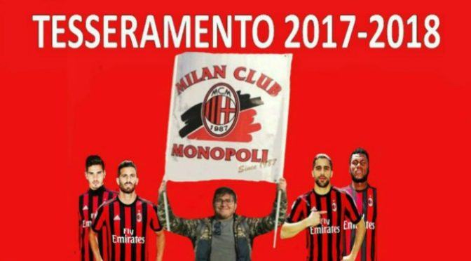 TESSERAMENTO 2017/18