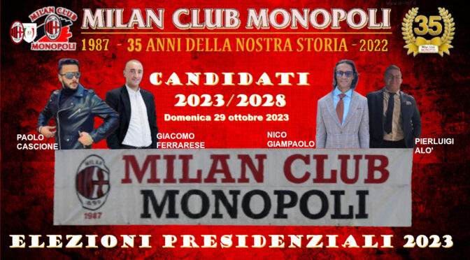 DOMANI SI VOTA PER IL NUOVO PRESIDENTE